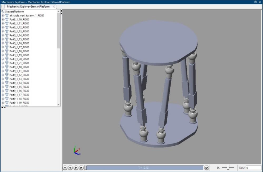 Stewart Platform Prototype 1